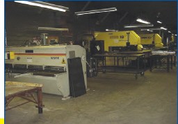 CNC punching machine on the FDI factory floor